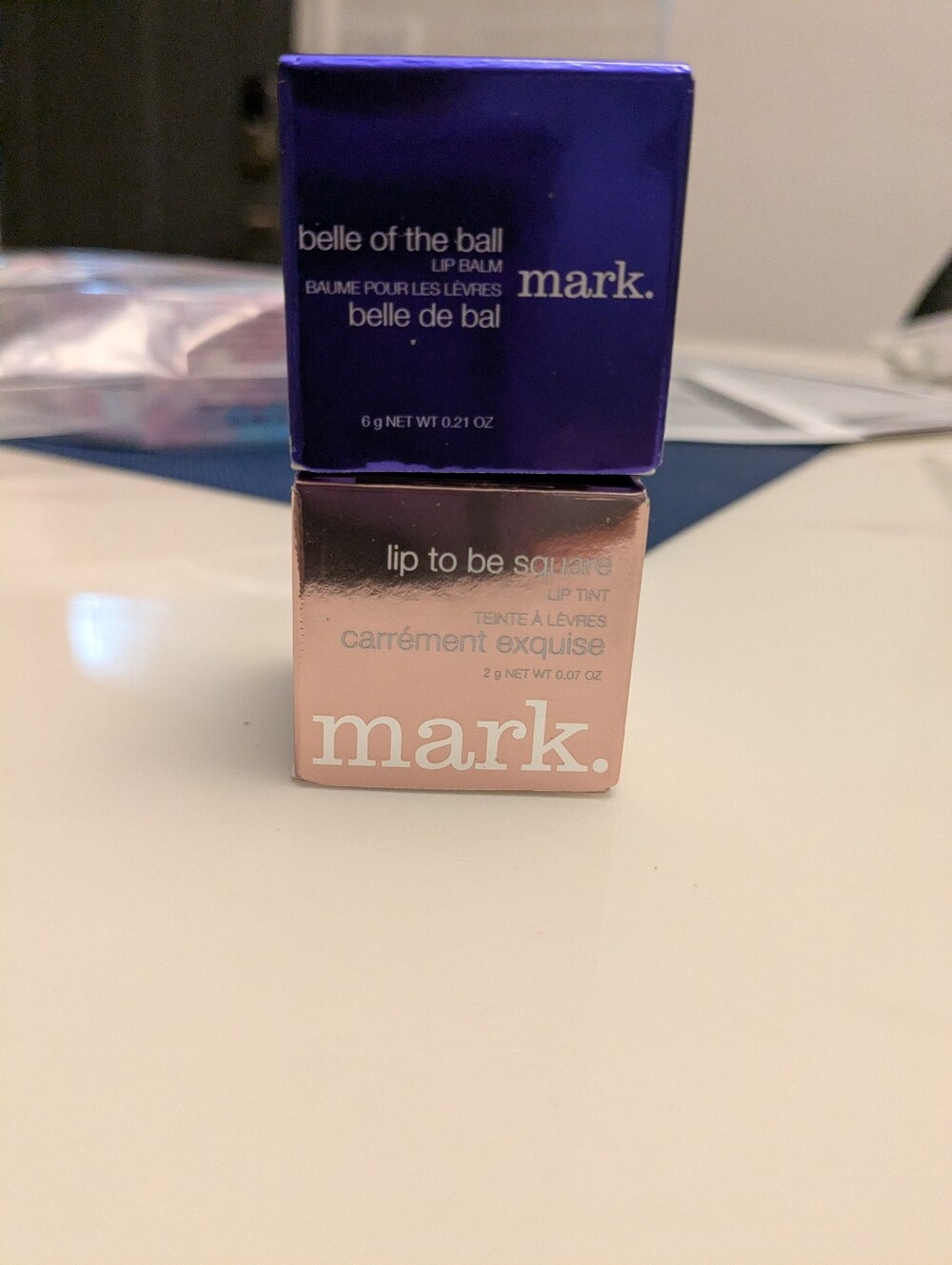 Avon/Mark Belle of the Ball Lip Balm & Lip to be Square Lip Tint